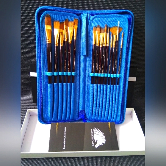 MyArtscape 15- Pcs Paint Brush Set - Picture 3 of 3